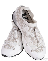 x KOCHE Printed White Knitted Sneakers