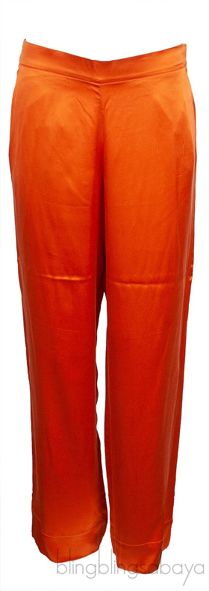 Rust Orange Long Sleeve Shirt & Trouser