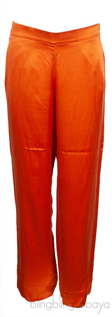 Rust Orange Long Sleeve Shirt & Trouser