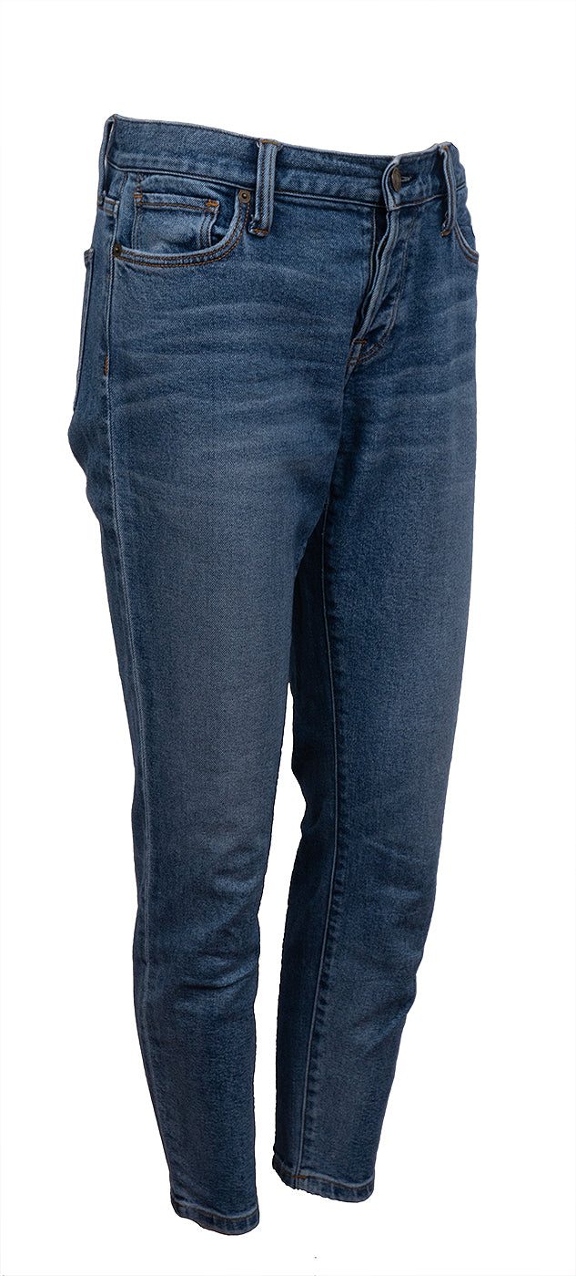 Burberry Brit Relaxed Skinny Blue Denim