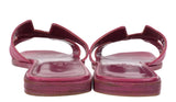 Hermes Rose Magenta  Epsom Oran Sandals 36