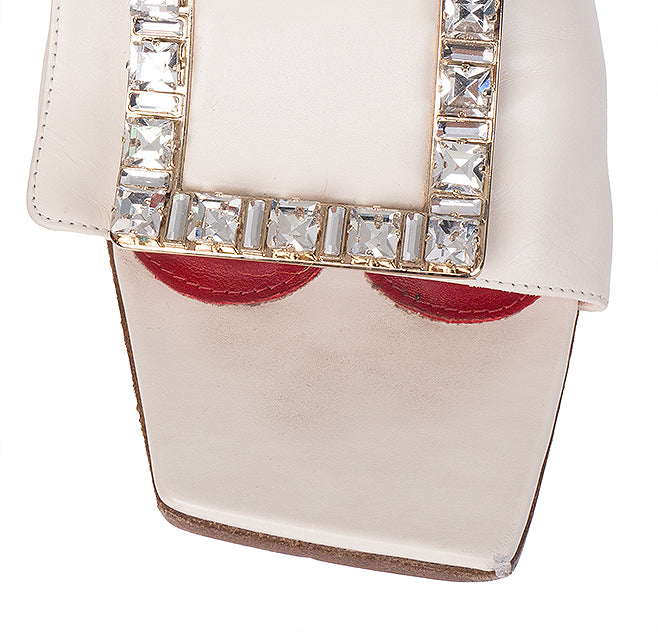 Roger Vivier Love Metal Buckle Mules