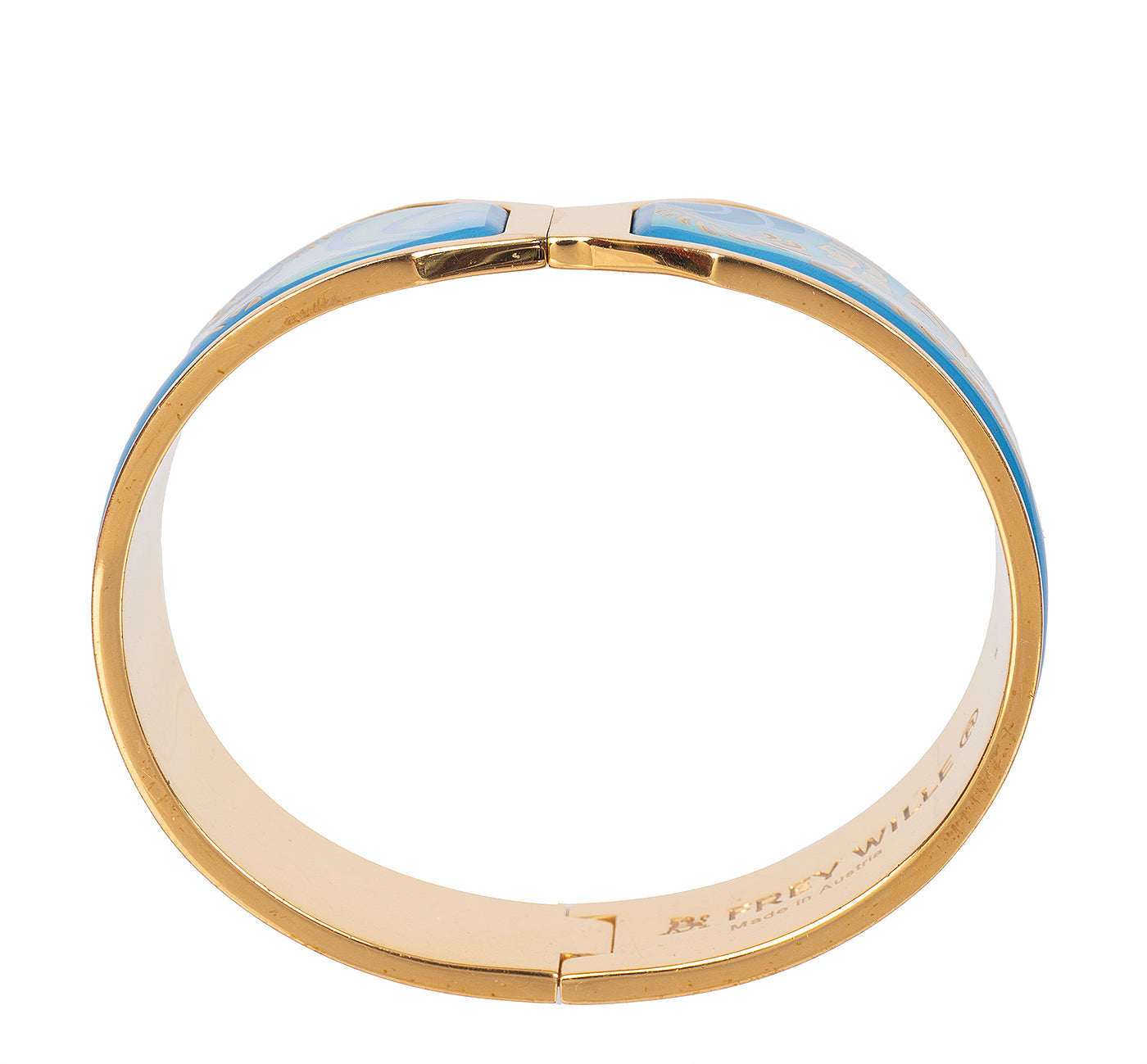 Freywille Blue Turqouise Clasp Bangle Contessa
