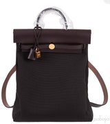 Herbag A Dos Zip Military Toile Retourne Backpack