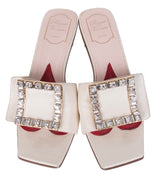 Roger Vivier Love Metal Buckle Mules