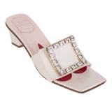Roger Vivier Love Metal Buckle Mules