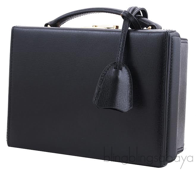 Small Grace Black Hard Clutch