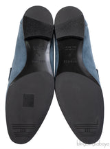 Hermes Paris Blue Suede Loafer
