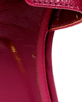 Hermes Rose Magenta  Epsom Oran Sandals 36