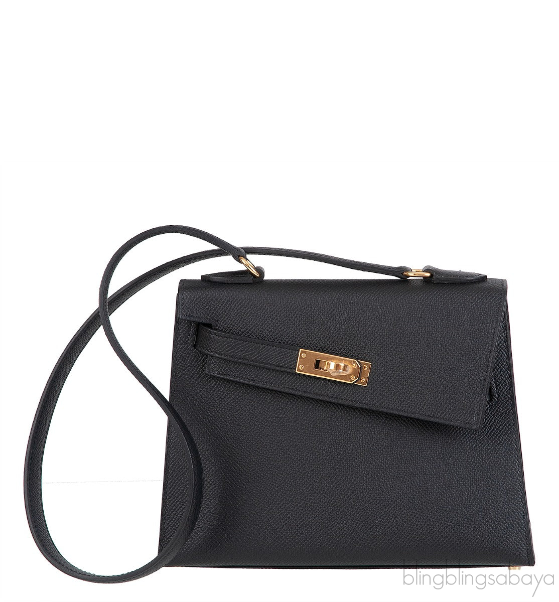 Kelly 20 Desorder Black Epsom Sellier GHW