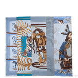 Hermes Carre en Carres Silk Scarf