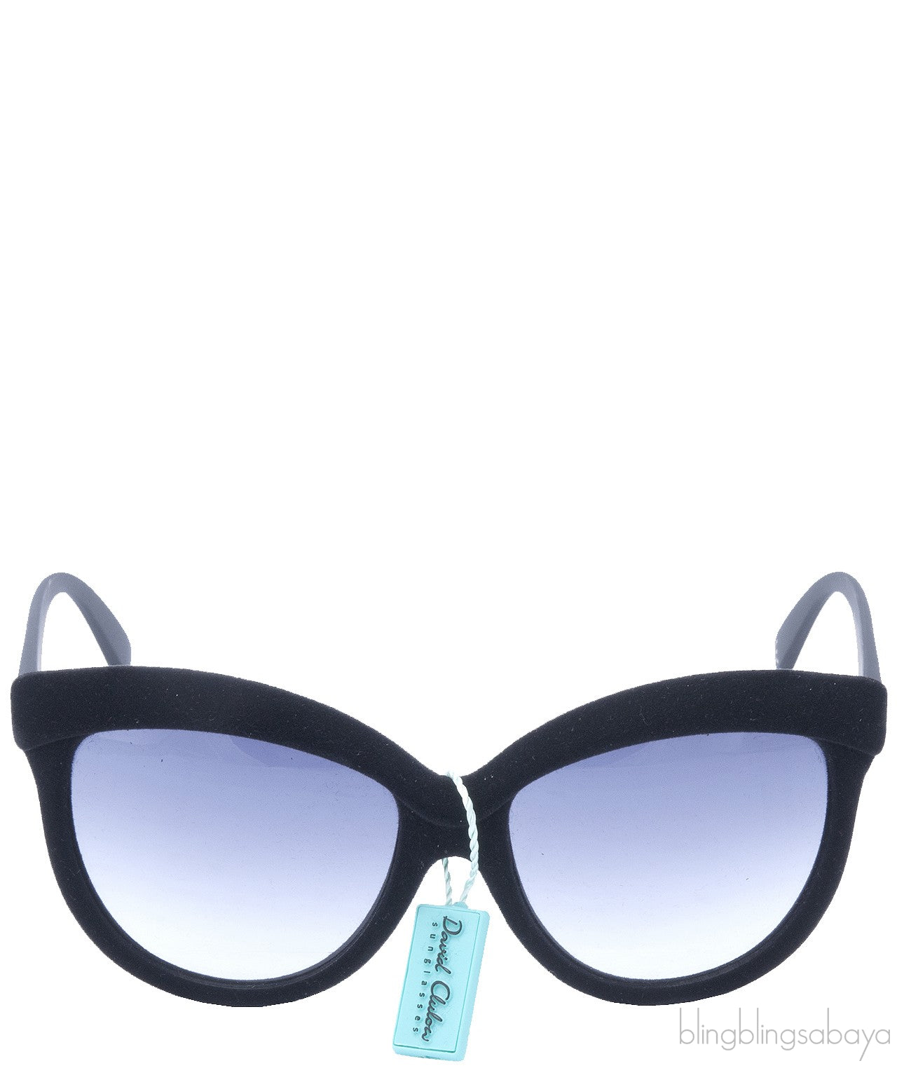 Cat Eye Velvet Sunglasses