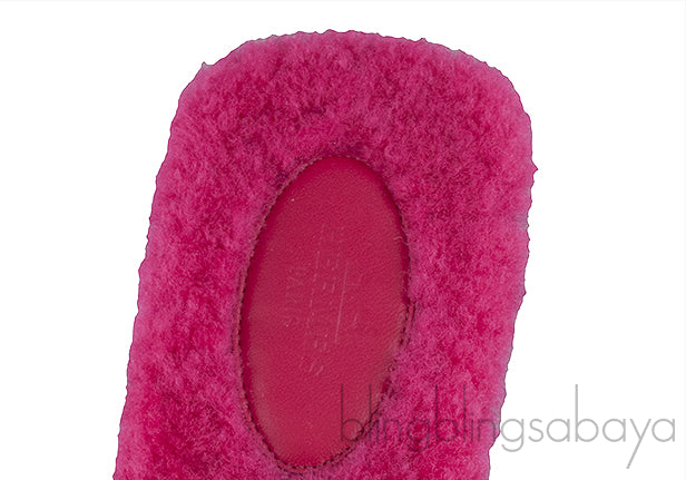 Oran Teddy Bear Fuchsia Sandals