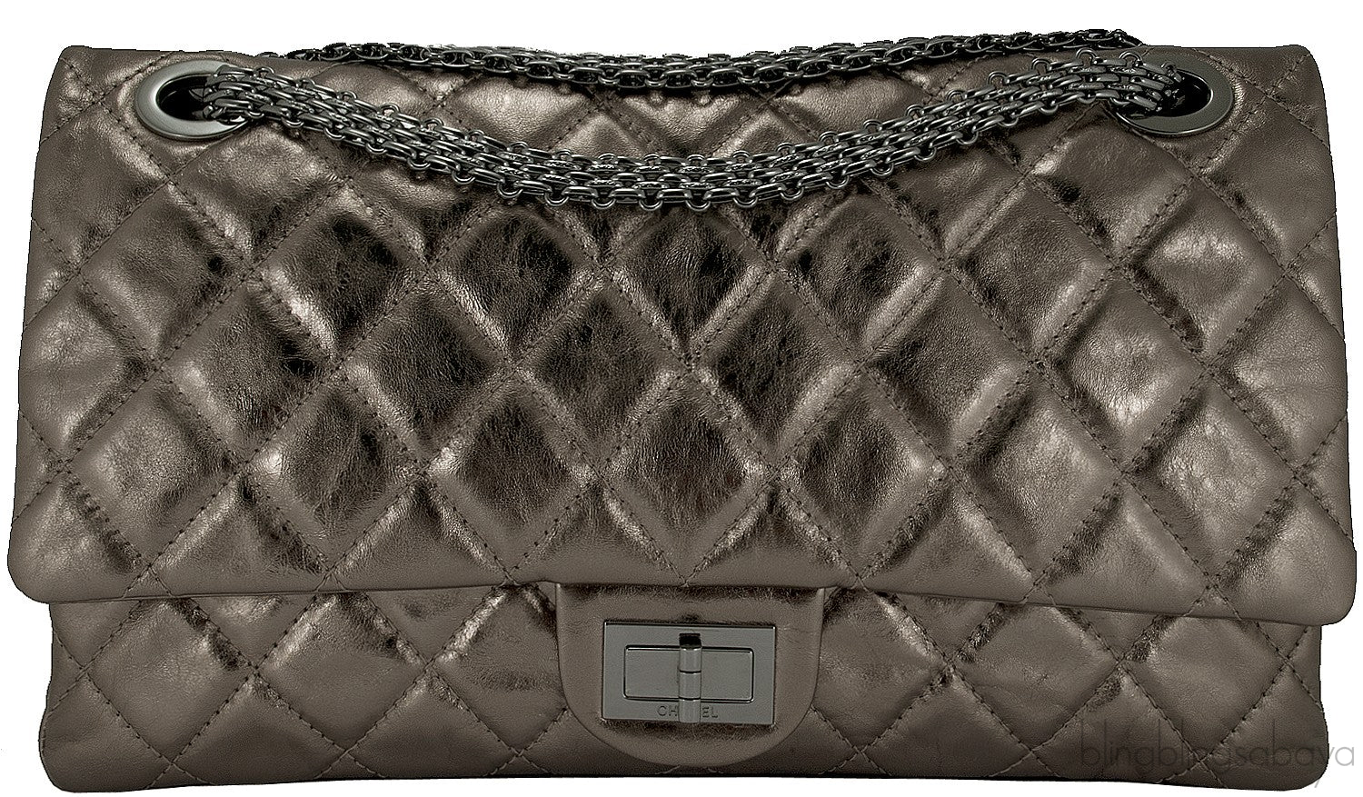 2.55 Reissue Metallic Bronze Flap Bag