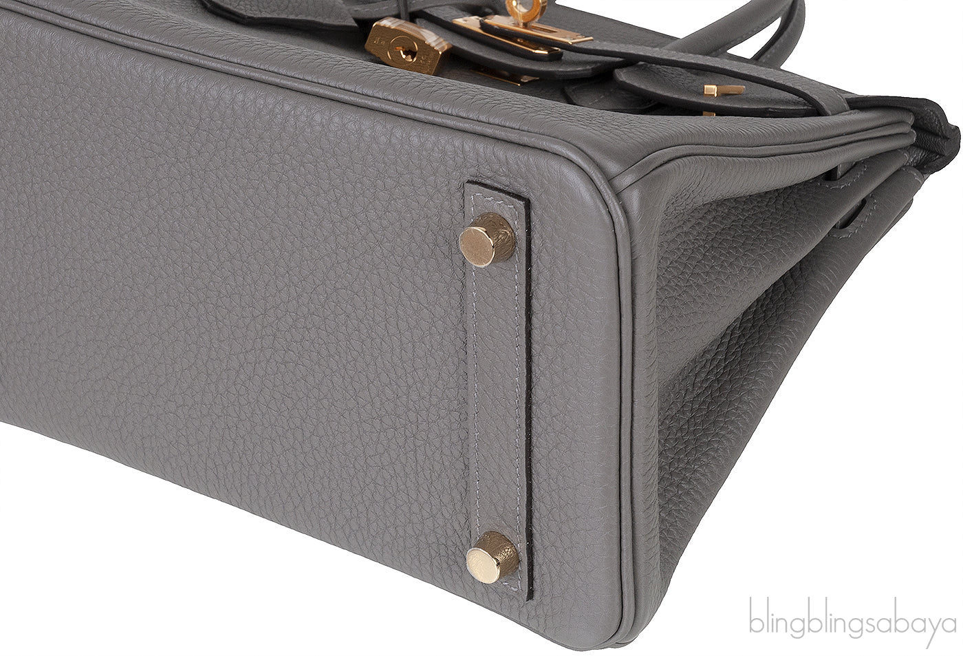 Birkin 25 Gris Meyer Togo GHW