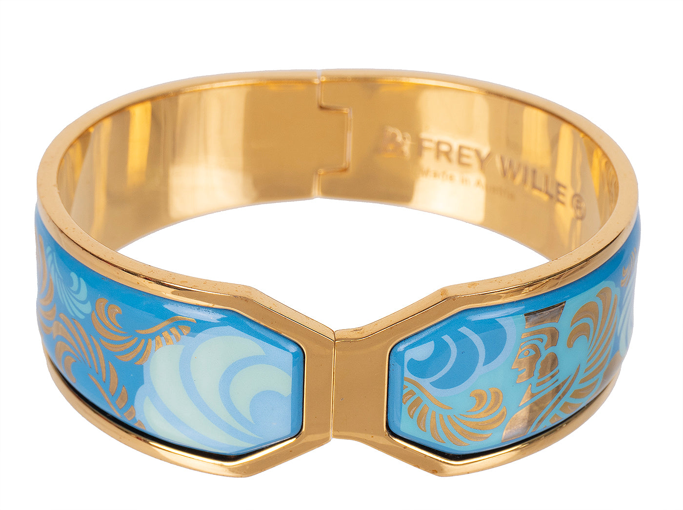 Freywille Blue Turqouise Clasp Bangle Contessa