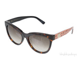MCM639S Tortoise Cognac Visetos Sunglasses