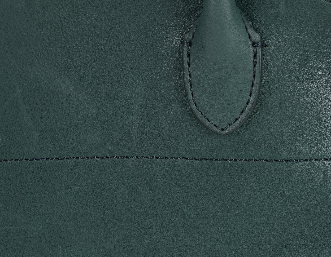Soft Margaux 10 Dark Green Leather Bag