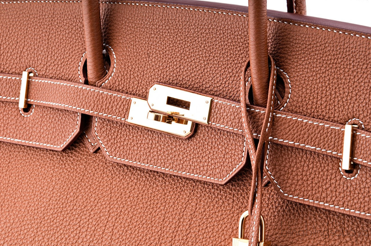 Birkin 40 Gold Taurillon Clem