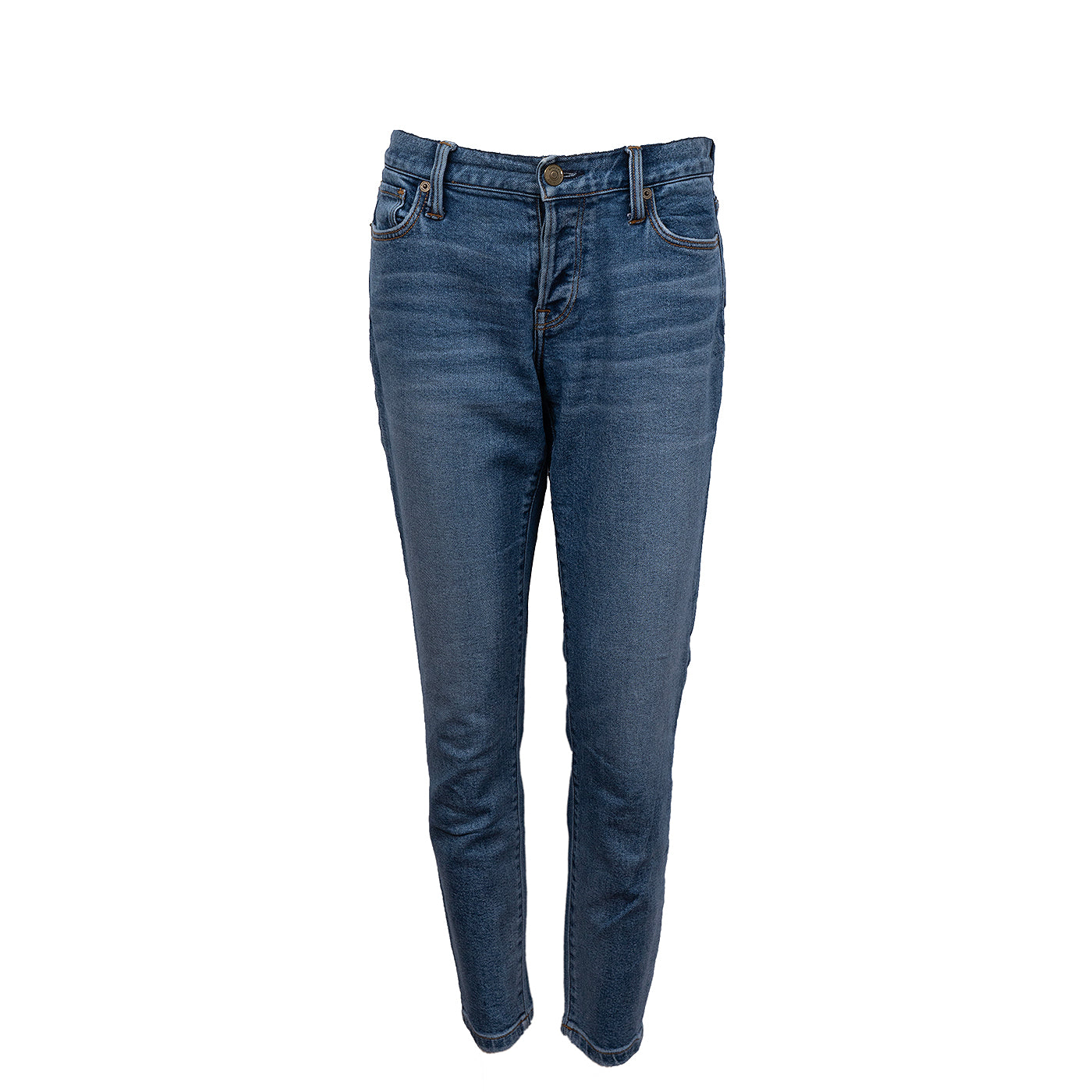 Burberry Brit Relaxed Skinny Blue Denim