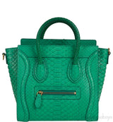 Green Python Nano Luggage