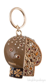 Mushroom Crystal Embellished Charm