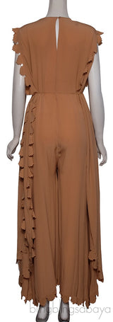 Scalloped Wide Jumpsuit