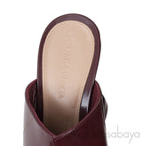 Bottega Veneta Leather Cha-Cha Heeled 100 Mules