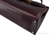 Kelly 35 Sellier Bordeaux Porosus