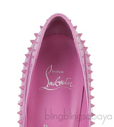 Duvette Spikes 85 Suede Pink Pumps