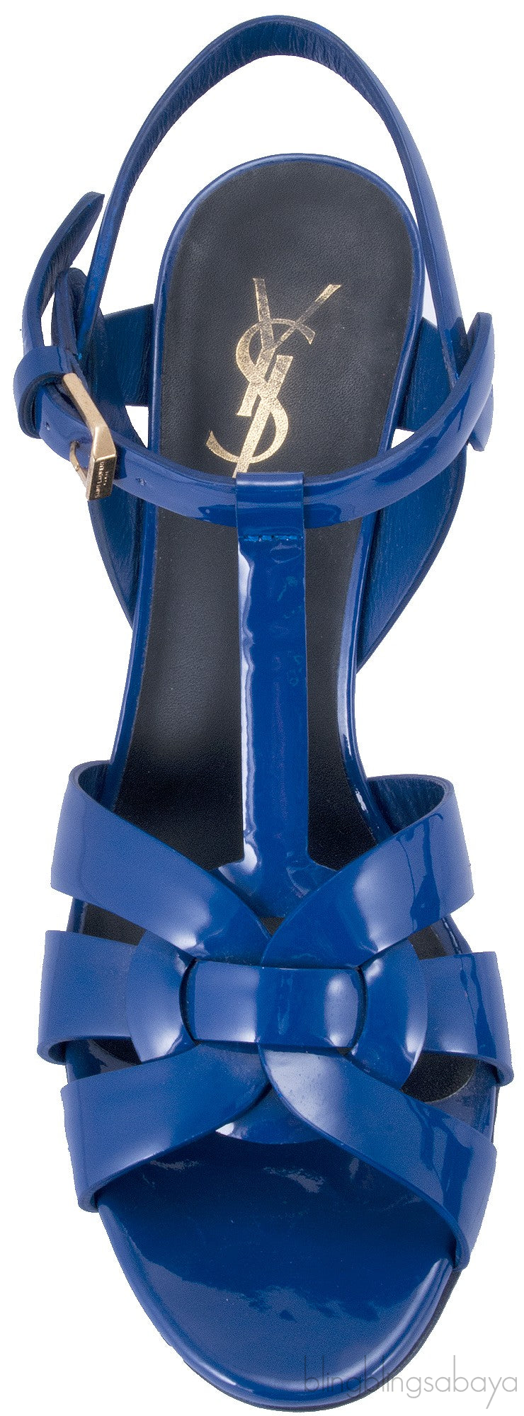 Blue Patent Leather Tribute