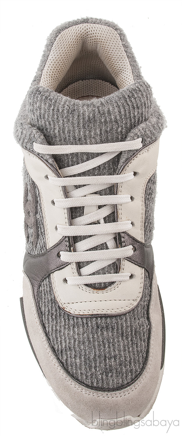 Grey CC Runner Trainer Sneakers