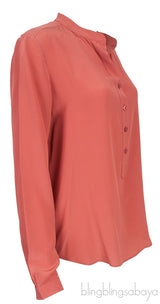 Rust Brown Long Sleeve Shirt