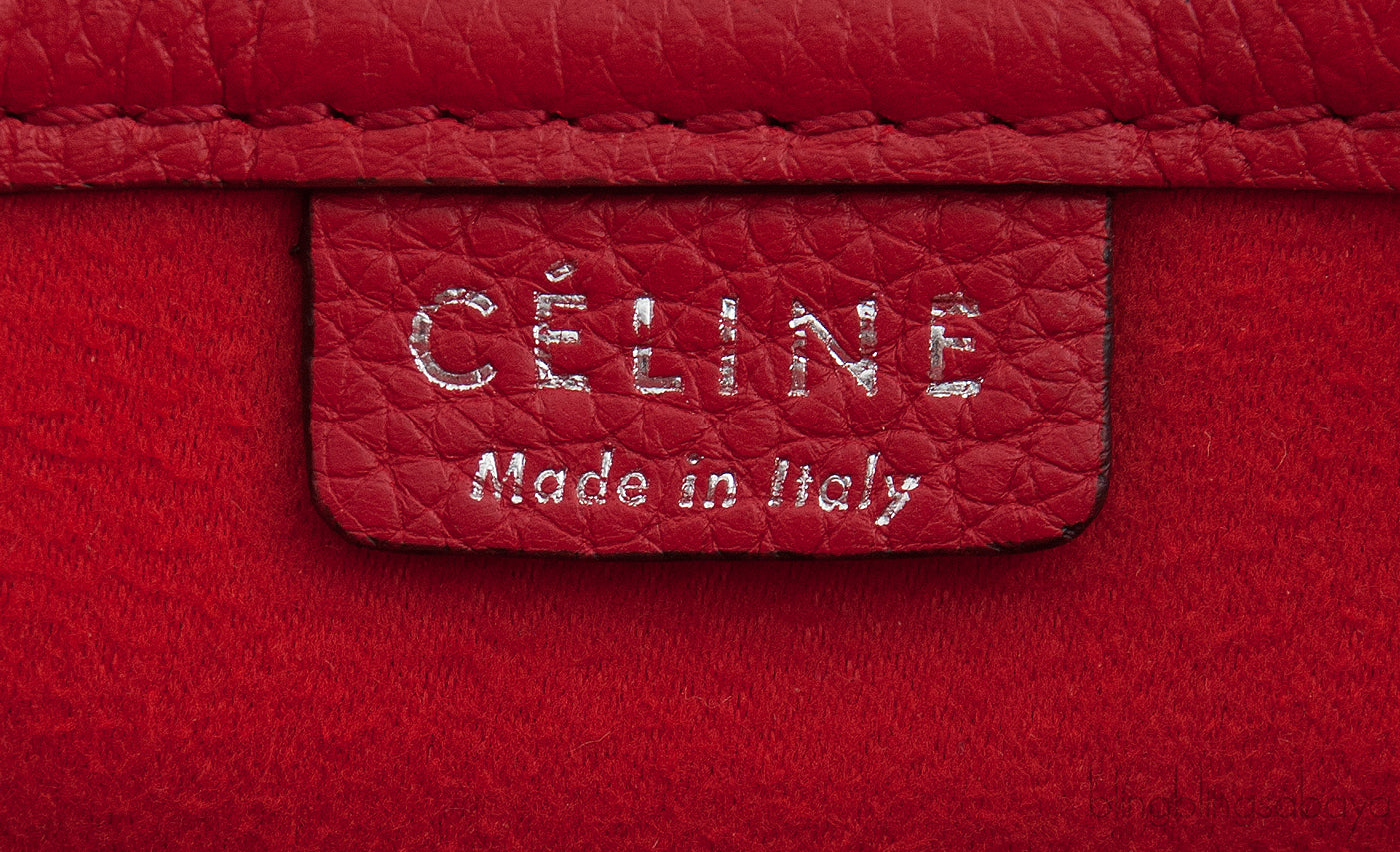 Red Nano Luggage Bag