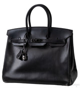 Birkin 35 So Black Box Limited Edition Ruthenium Hardware