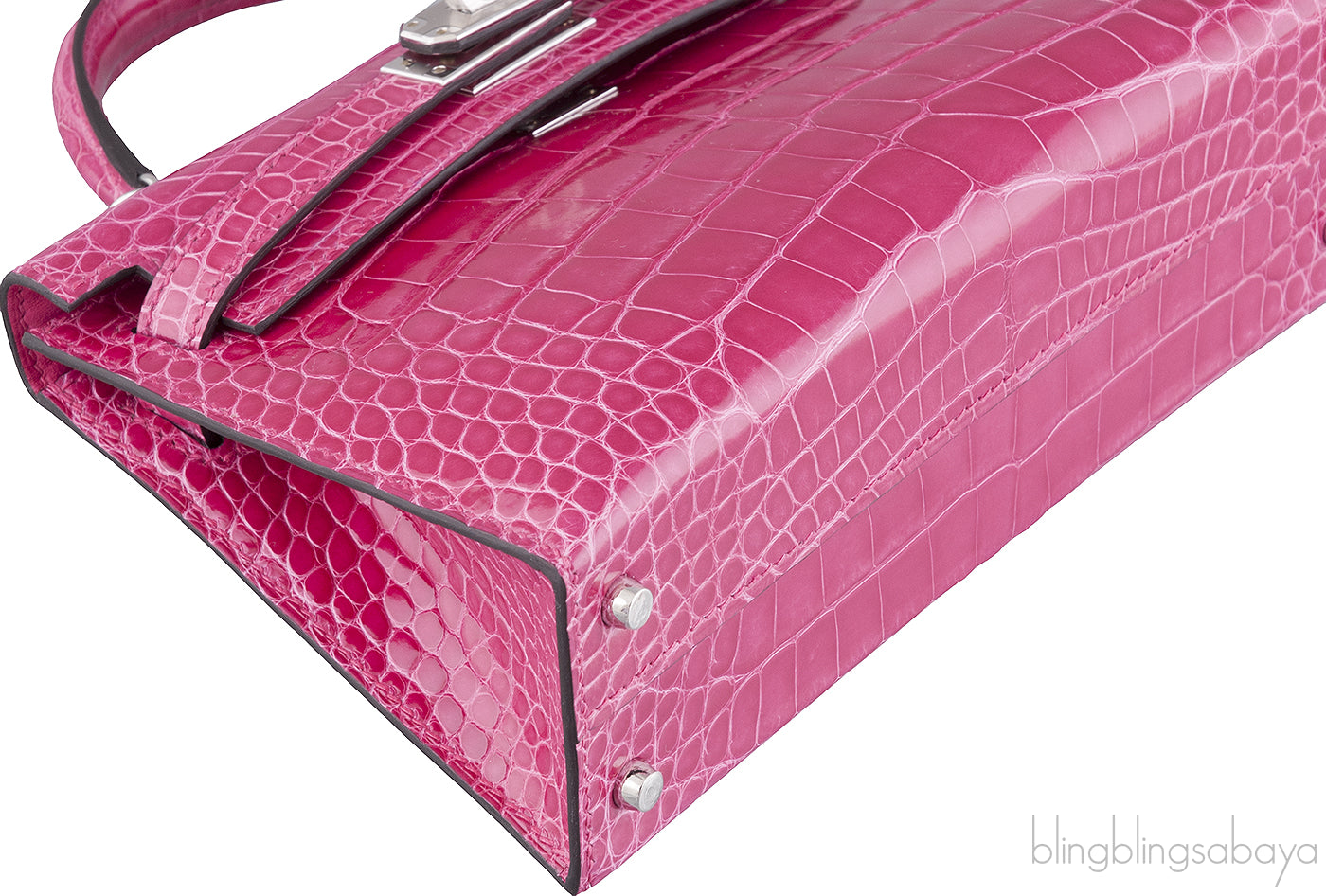 Kelly 20 Rose Mexico Crocodile PHW