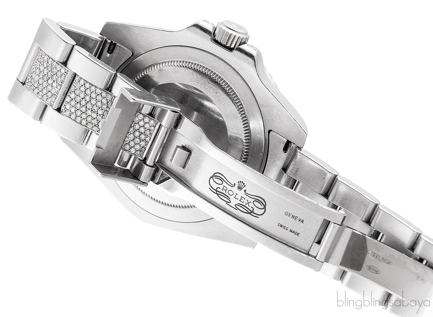 GMT MASTER II Custom Diamond Watch