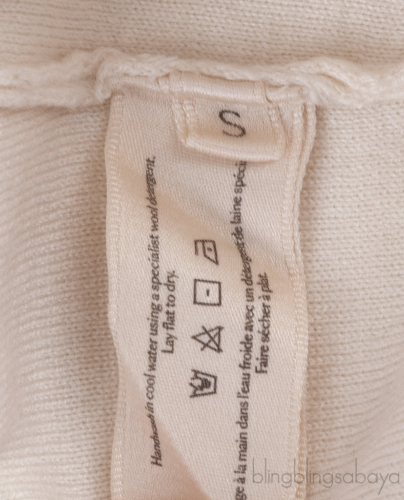 Off-White Sweatshirt & Wide Leg Trouser