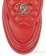 Lambskin CC Turnlock Quilted Loafers
