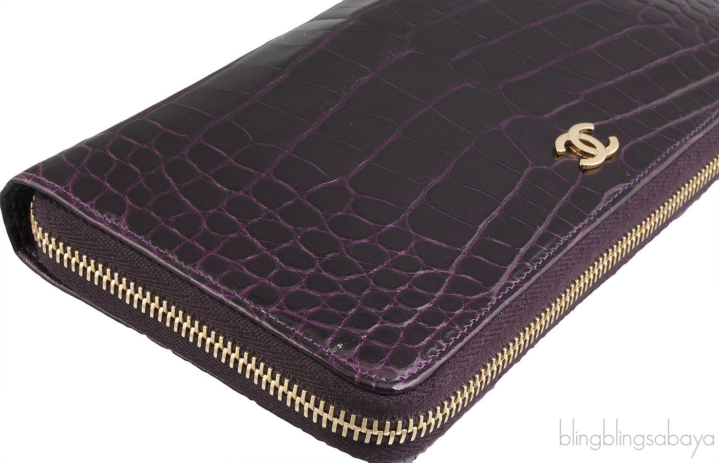 Crocodile Zippy Wallet