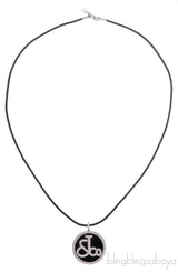 Diamond Signature Pendant Necklace