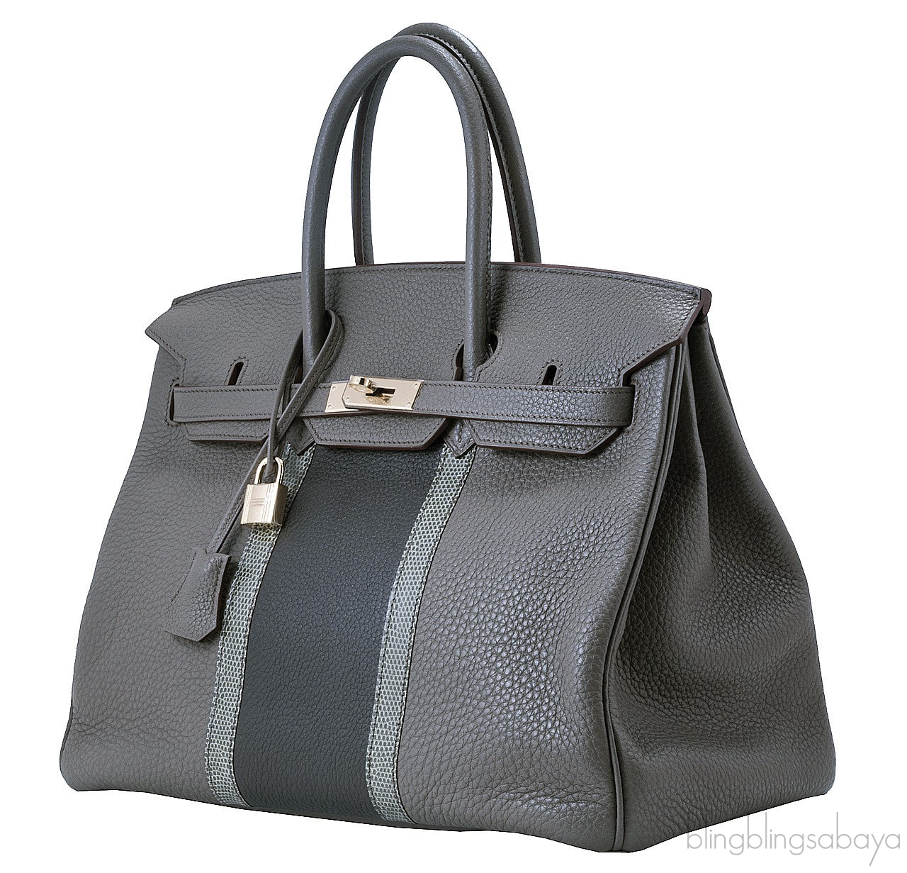 Birkin 35 Club Tri-Color Etain