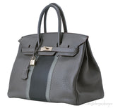 Birkin 35 Club Tri-Color Etain