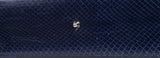 Lady Dior Large Blue Python Bag