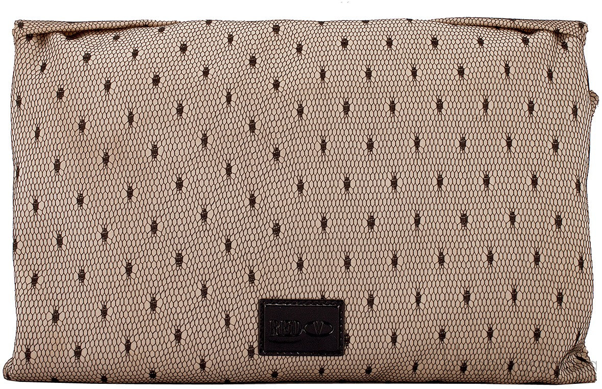 Point D\'Esprit Bow Clutch Bag