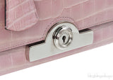 Moynat Rejane PM Pink Nilo Crocodile