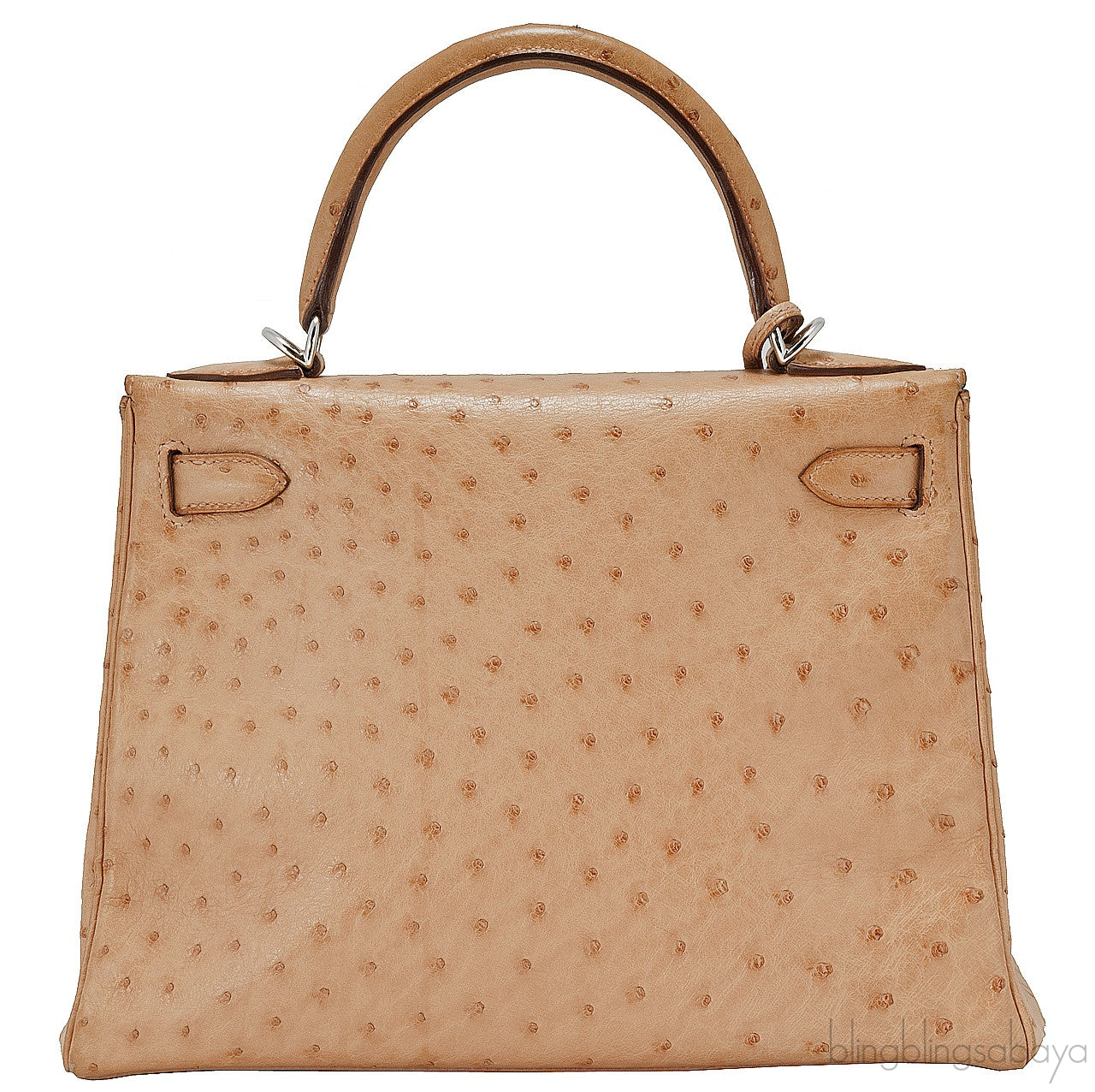 Kelly 28 Natural Gold Ostrich