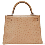 Kelly 28 Natural Gold Ostrich
