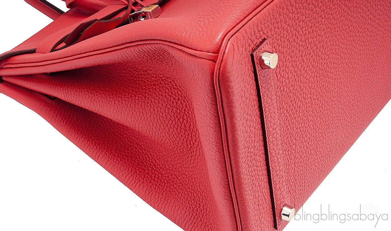 Birkin 35 Capucine Togo GHW