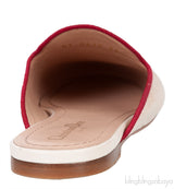 Dior Je T'aime Canvas Mules Beige